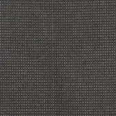 Varaschin Vela fabric C142 Fumo, a muted gray textured weave with a repeating dot pattern and matte finish.