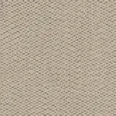 Beige woven fabric sample displaying a grid pattern with brown and gray threads, exhibiting a dense texture and subtle tonal variations.