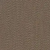 Woven fabric sample, muted brown and beige, dense heathered texture with visible brand text “varaschin lopez d127 cocco” in lower left.