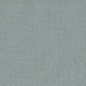Woven fabric sample, muted gray and pale blue-green, dense uniform grid pattern, matte finish, textile swatch for Varaschin Lopez D129 Palude line.