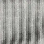 Quatrefoil fabric texture, dark green motifs on light beige, dense repeating geometric pattern with subtle woven structure and matte finish.