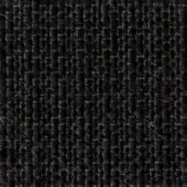 Dark gray woven fabric texture with grid pattern, subtle flecks of lighter gray and brown, matte finish, “fedor 12075” verzelloni swatch.