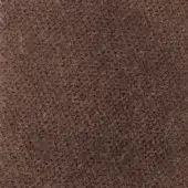 Medium brown looped pile fabric texture with a nubby surface and matte finish, displaying subtle tonal variations and short, consistent pile height.