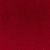 Deep red looped pile fabric texture with a plush, uneven surface and subtle variations in height, suggesting a durable synthetic material.