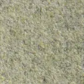 Gray-green fibrous texture with scattered yellowish-gold speckles, displaying an irregular, organic surface and subtle height variation.