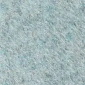 Woven fabric texture, gray and pale blue tones, irregular fiber surface with turquoise flecks, soft matte finish, consistent pattern.