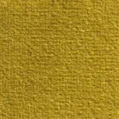 Woven fabric texture in mustard yellow, displaying a dense, nubby construction with visible fibers and subtle tonal variations.