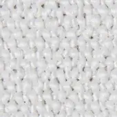 Cream woven fabric texture with looped pile, displaying a durable construction and visible yarn strands; verzelloni mila 20001 label.