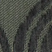 Charcoal gray woven fabric texture with diagonal rib, beige threads, matte finish, and embedded text “verzelloni > fabric > opi 20021”.