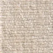 Beige woven fabric texture with horizontal ribs, displaying a consistent looped pile and neutral tonal variations, suitable for upholstery.