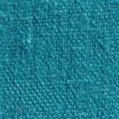Turquoise woven fabric texture, Romeo 13060, displays a dense, bumpy surface with tonal variations and a tactile, irregular appearance.