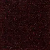 Burgundy looped pile fabric texture with slight height variations, labeled “verzelloni rosendal 19025” indicating manufacturer and product code.
