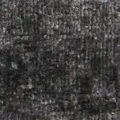 Dark woven textile texture with faint vertical lines and embedded text including “verzelloni,” “fabric,” and “serapi” markings.
