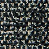 Dark gray woven fabric texture with raised white glyphs and faint embedded text reading “verzelloni > fabric > allen 22007”.