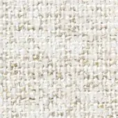 Creamy off-white verzelloni fabric texture with nubby weave, light beige threads, and a structured grid pattern; matte finish.