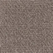 Woven fabric texture in taupe features a dense, nubby surface with small rounded protrusions and a repeating dimensional pattern.