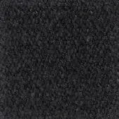Dark gray cut-pile fabric texture with a nubby, looped surface and heathered effect; manufacturer detail “verzelloni dylan 19046” visible.