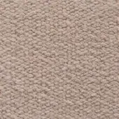 Woven fabric texture in muted beige, featuring dense nubby loops and subtle shading, labeled “verzelloni dylan 19054”.