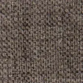 Woven fabric texture, muted gray-brown tone, dense irregular weave with granular appearance and visible yarn details, matte finish.