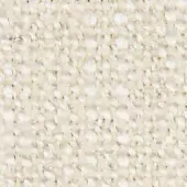 Cream off-white woven fabric texture features small circular tufts, a nubby surface, and subtle tonal variations; verzelloni gent 18001 label.