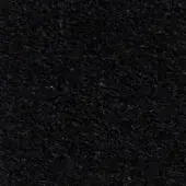 Black woven fabric texture with gold and red flecks, dense nubby pile, visible fibers, studio lighting, “divina3 28037” label.