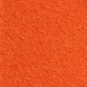 Orange felt texture displaying a dense weave with granular fibers and a matte finish, exhibiting a consistent, subtly mottled surface.
