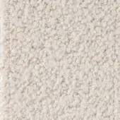 Creamy off-white fabric texture with dense, nubby fibers and a matte finish; sample labeled “fuji 19028” along the bottom.