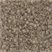 Woven fabric texture, brown and grey tones, dense nubby surface with grid-like structure; verzelloni fuji 19030 textile sample.