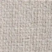 Tenerife fabric sample, light gray woven texture, dense grid pattern with nubby yarns, matte finish, code 27076, verzelloni collection.