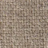 Woven fabric texture, gray-brown heathered tone, irregular grid pattern with nubby yarns, matte finish, verzelloni tenerife 27077 label.