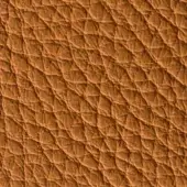 Brown quilted leather texture with repeating diamond indentations, matte finish, and tonal variations; Dallas 15011 leather sample.