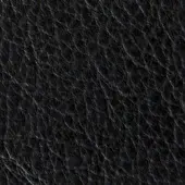 Black leather texture with irregular grain, matte finish, and embedded text reading “verzelloni > leather > pelle extra.”