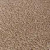 Leather texture sample, warm brown, radiating irregular creases from verzelloni’s Santiago 12088 collection, matte finish, durable appearance.