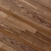 Walnut parquet wood texture, diagonal planks, warm brown tones, rectangular inlays, smooth finished surface, natural grain pattern.