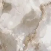 Alabastro terra marble texture with swirling beige, cream, and gray bands, featuring sandy brown veins and a polished, translucent surface.