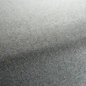 Muse 052 fabric texture, gray gradient, dense woven granular surface with raised dots, Bizzotto Nara collection textile sample.