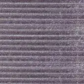Malva corduroy fabric texture with horizontal stripes and vertical ribbing, displaying a matte, muted tone and soft, woven construction.