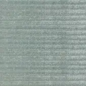 Aquamarine corduroy fabric with horizontal stripes and vertical ribs, displaying a muted, plush texture and matte finish.