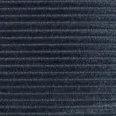Giorgetti Infinity Cord 5192 Fiordo fabric, dark gray corduroy with narrow vertical ribs and a matte, tightly woven texture.