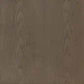Ashwood texture with dark brown stain, matte finish, displaying prominent undulating grain and symmetrical panel composition.