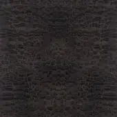 Sapele pommele wood veneer displays a dense, swirling brown pattern with tonal variations and organic shapes, showcasing rich texture.