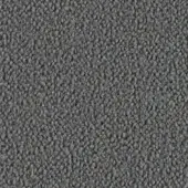Medium gray looped pile fabric texture with a matte finish and nubby surface, displaying the designation “lago > fabric > fabric (c) > barnum”.