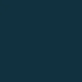 Solid teal color, matte finish, uniform tone; lacquered material specification “blu scuro” and “lago” denotes a dark blue hue.