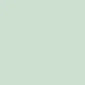 Lichene color sample, muted pale green, matte finish, part of the lago materials collection featuring shiny glass options.
