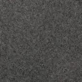 Dark gray enameled lava stone texture with irregular, tightly packed granules and a matte finish, showcasing subtle tonal variations.