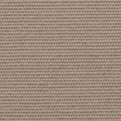 Woven fabric sample, cappuccino beige color, horizontal linear texture with a consistent rib pattern and matte finish.