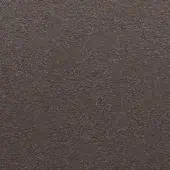 Dark bronze powder coating texture sample, uniform granular matte finish, densely packed surface with slight roughness.