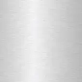Brushed stainless steel texture with horizontal grain, silvery-grey tone, and diffused highlights, presenting a smooth, industrial surface.