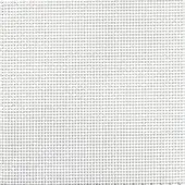 Batyline fabric sample, bianco color, with a dense grid of square perforations in a woven pattern and subtle tonal variation.