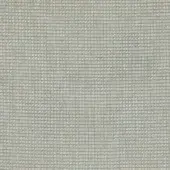 Prussia fabric sample, muted grayish-green, tight grid weave with square openings and matte finish, suitable for upholstery.